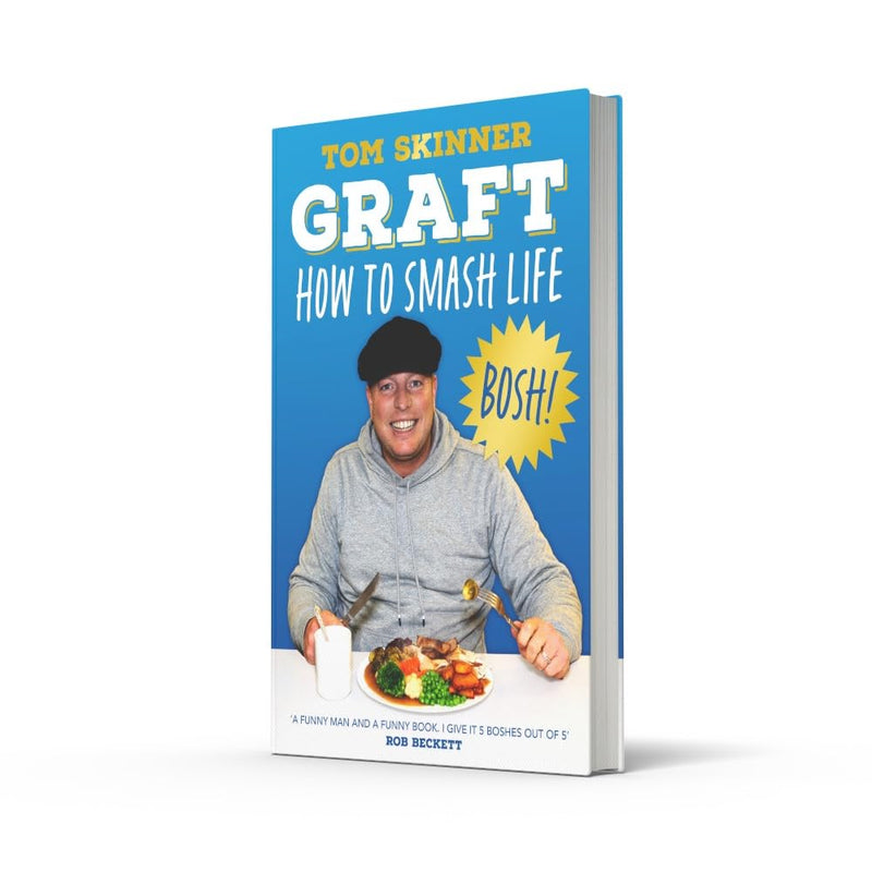 Tom Skinners Book GRAFT Personally SIGNED by TOM